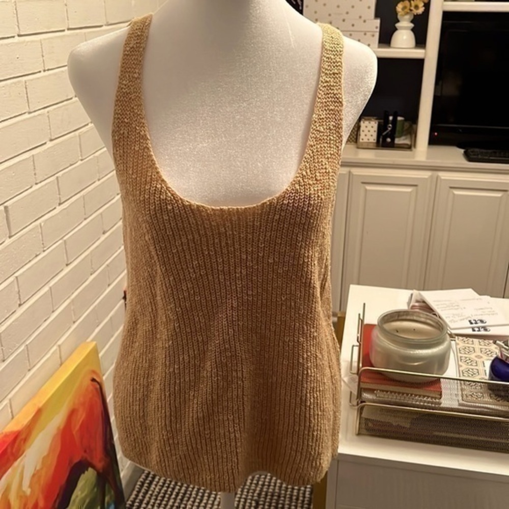 Gap Nubby Knit Tank Sweater